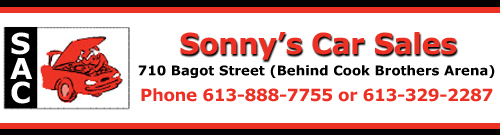 Sonny's Car Sales in Kingston, Ontario