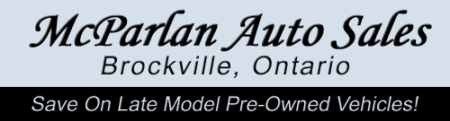 McParlan Auto Sales in Brockville, Ontario