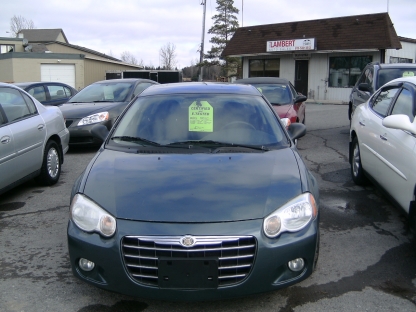 2005 Chrysler Sebring LX V6 at Lambert Auto Sales in Glenburnie, Ontario