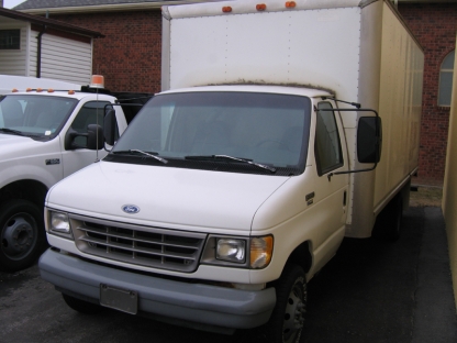 1994 Ford E-350 16ft Cube Van Diesel at Clancy Motors in Kingston, Ontario