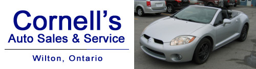 Cornell's Auto Sales in Wilton, Ontario