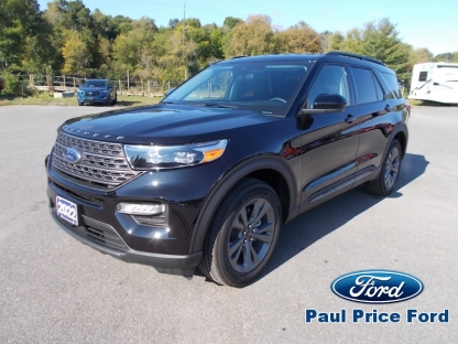2022 Ford Explorer XLT AWD at Paul Price Ford in Bancroft, Ontario