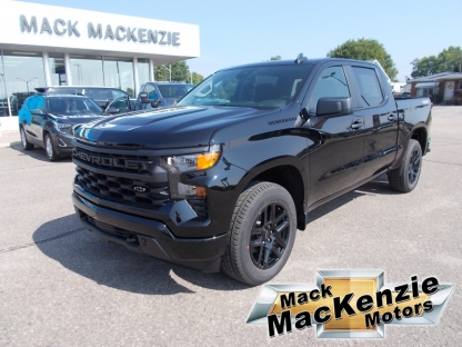 2024 Chevrolet Silverado 1500 Custom  Crew Cab 4X4 at Mack MacKenzie Motors in Renfrew, Ontario