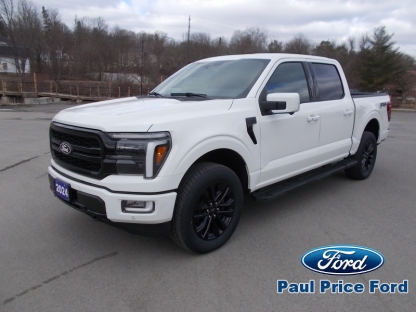 2024 Ford F-150 Lariat SuperCrew 4X4 at Paul Price Ford in Bancroft, Ontario