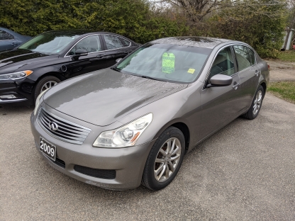 2009 Infiniti G37x AWD at St. Lawrence Automobiles in Brockville, Ontario
