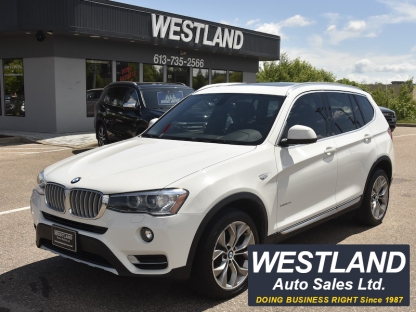 2017 BMW X3 AWD at Westland Auto Sales in Pembroke, Ontario