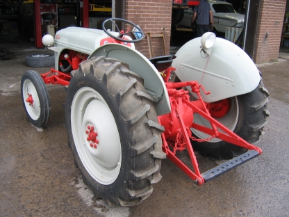 1950 Ford 8n Tractor At Petersen S Garage In Kingston Ontario Autowizard Ca