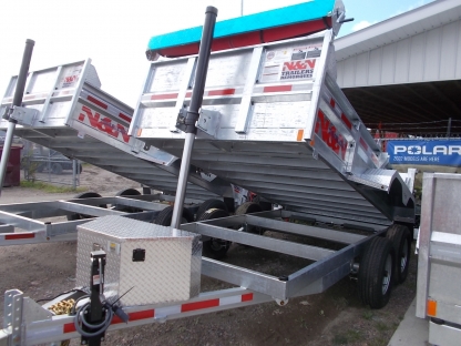 2022 N&N Inno Series Dump Trailer at Campbell's Polaris in Shawville, Quebec